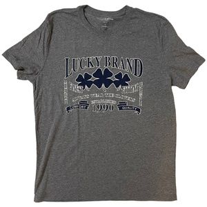 Lucky Brand Crew Neck Short Sleeve Men's T Shirt